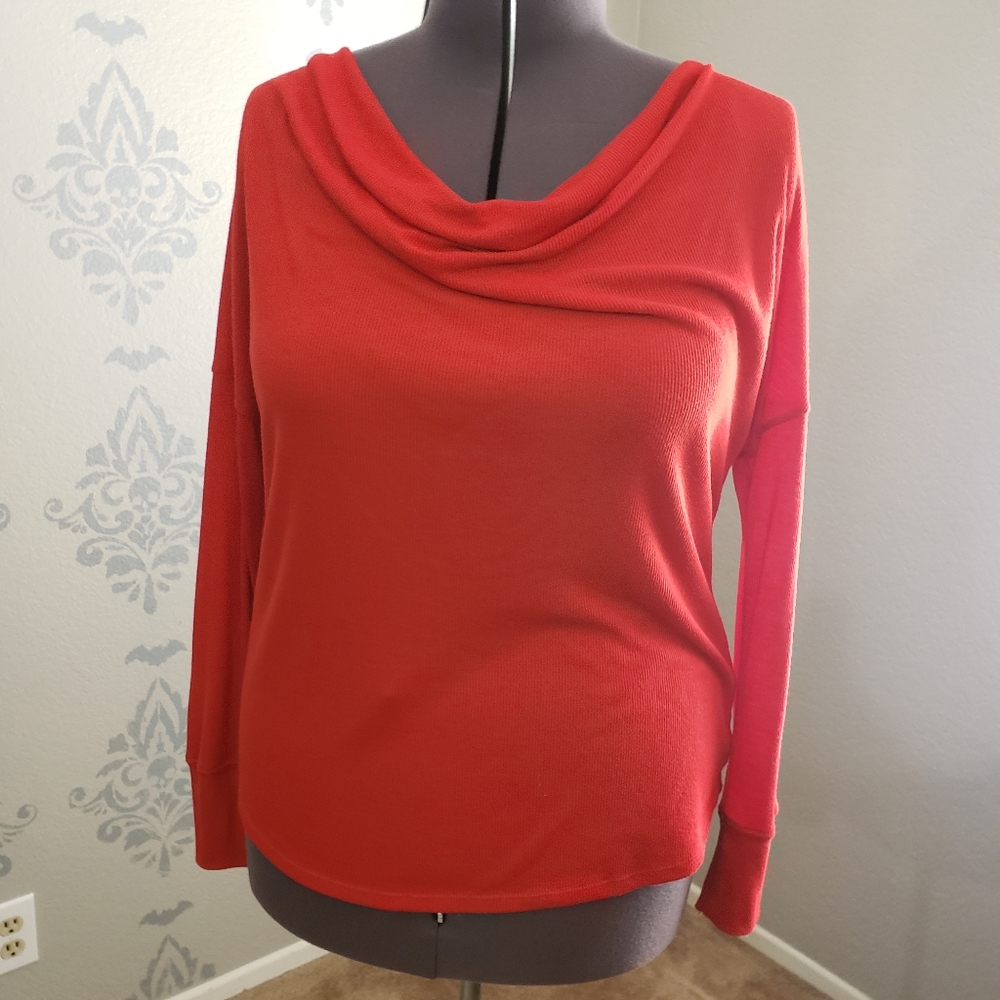 Long dolman sleeve top